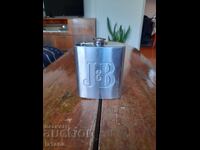 Old J&B pocket flask