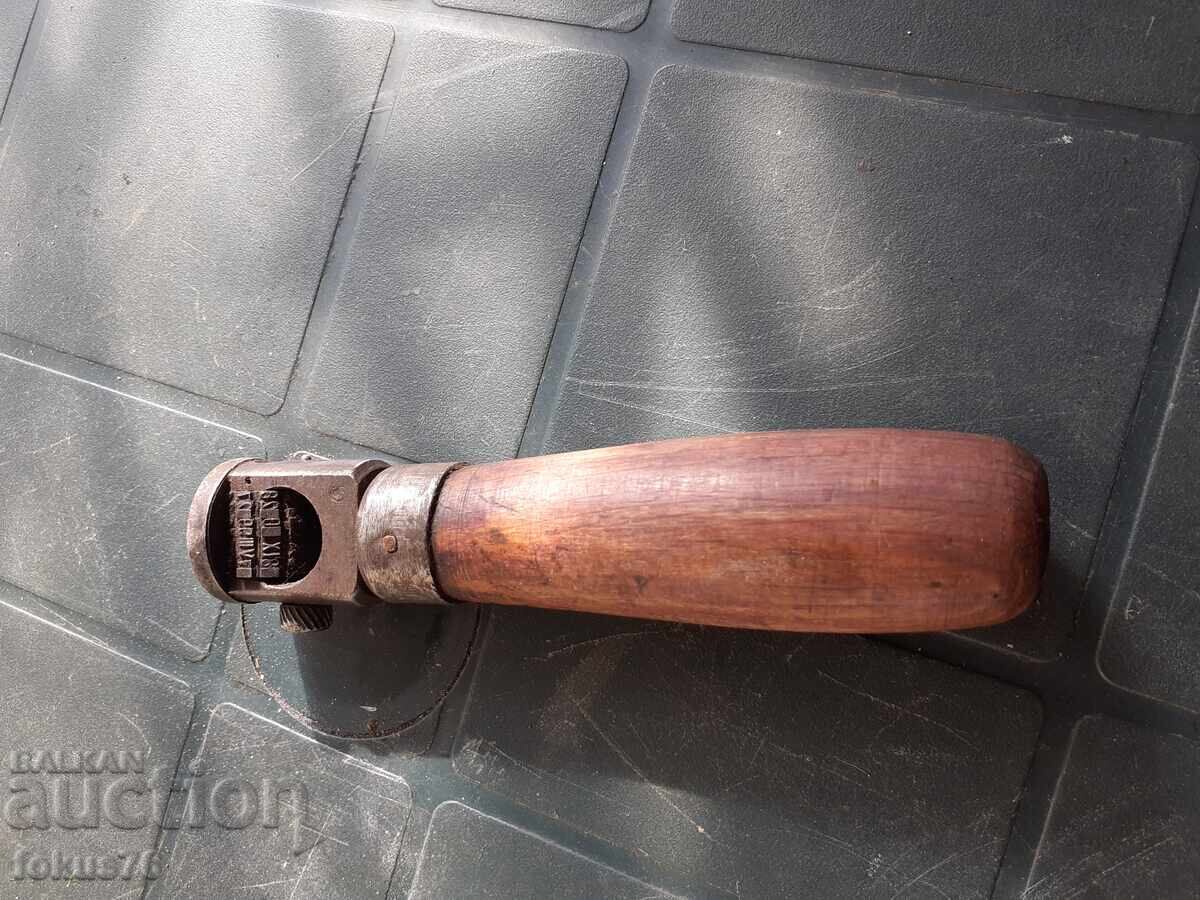 Old Bulgarian seal with mechanism Plovdiv Railway Station - 5