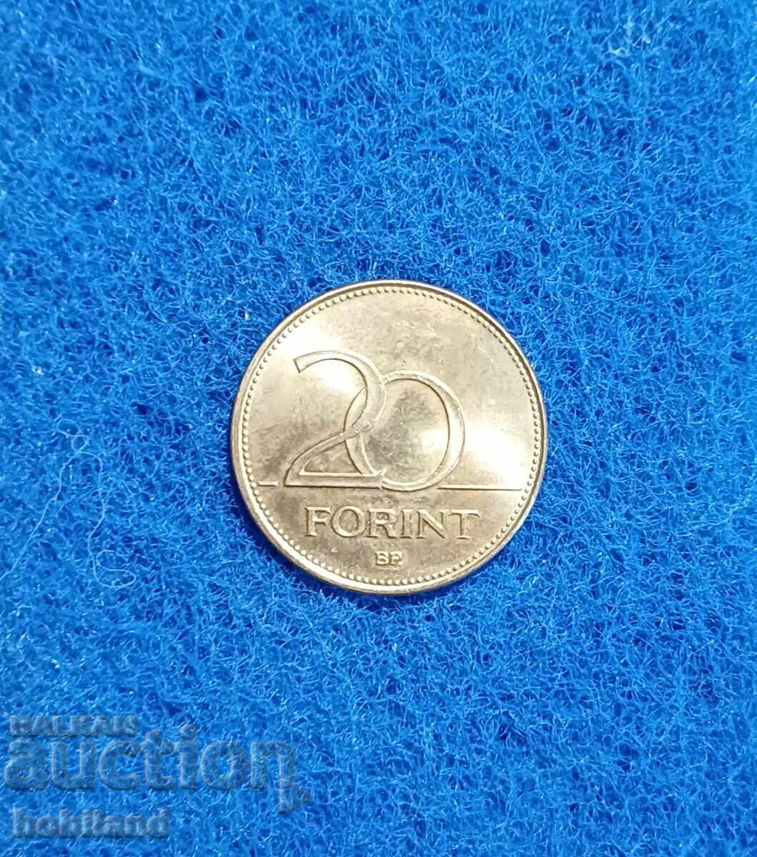20 forints Hungary 1995 with gloss with price 2.00 BGN | € 1.02 20 forints Hungary 1995 with gloss with price 2.00 BGN | € 1.02