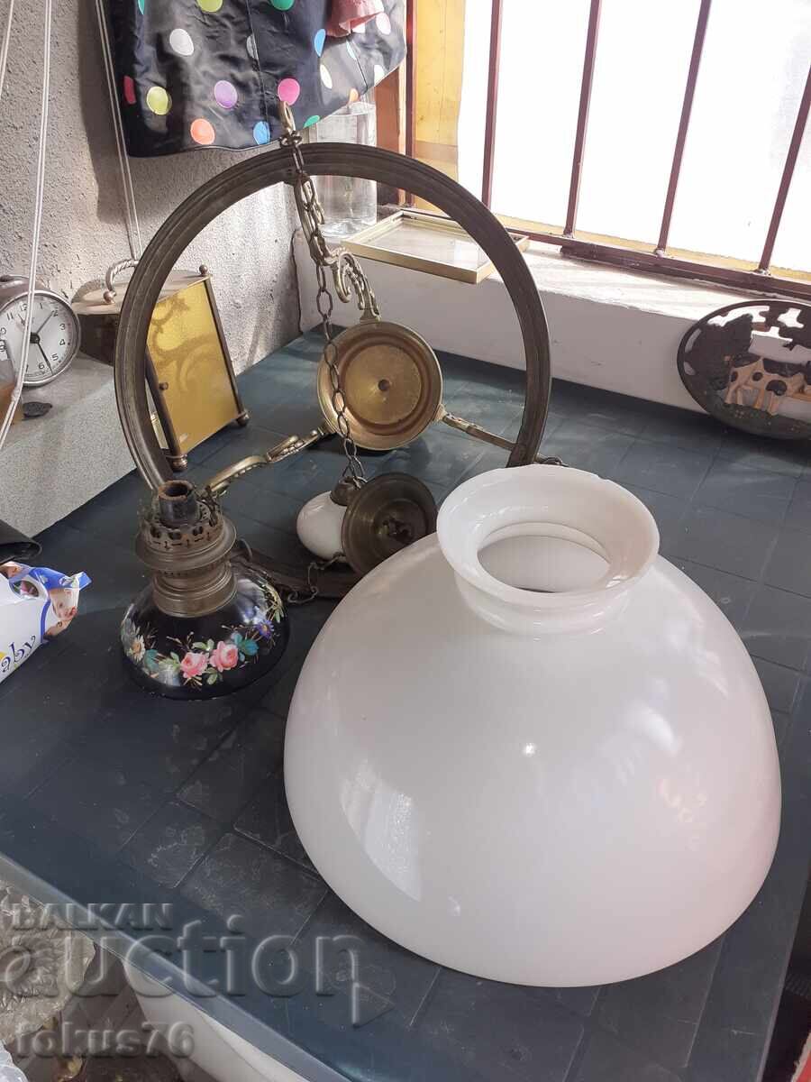 Delivery of Great porcelain chandelier lampshade gas opaline glass Delivery of Great porcelain chandelier lampshade gas opaline glass