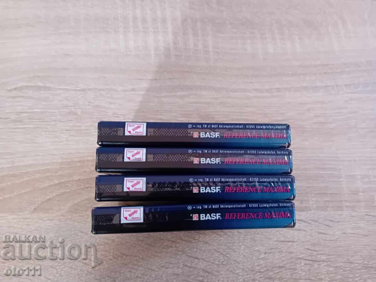 Auction NEW AUDIO CASSETTES - BASF TP II 90 - 4 pieces Auction NEW AUDIO CASSETTES - BASF TP II 90 - 4 pieces