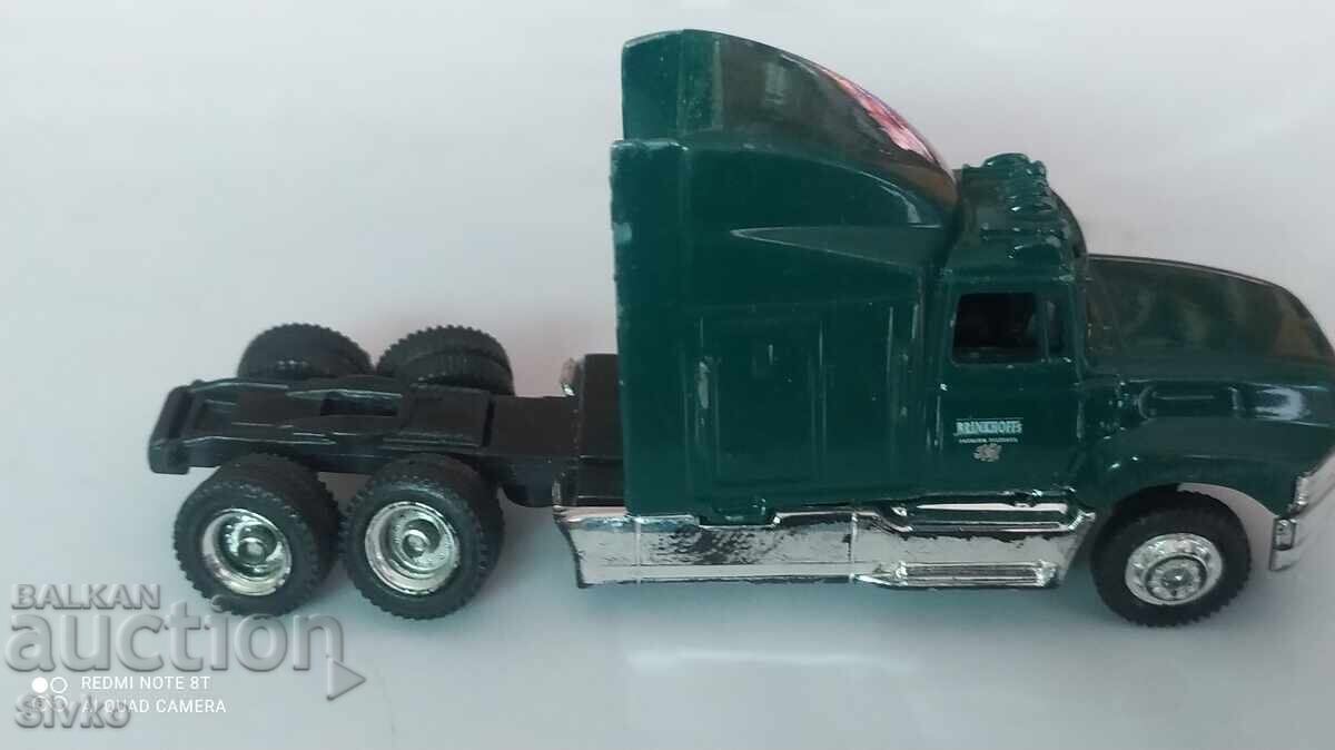 Количка камион кабина зелена