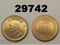 Taiwan 1 dolar 1981