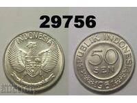 Indonezia 50 septembrie 1961 AU/UNC