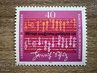 RFG/RFG - 300 de ani de la moartea lui Heinrich Schütz... (1972) MNH