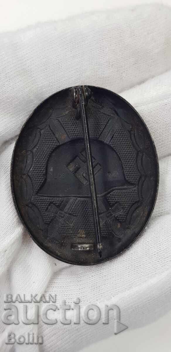 Rare badge, III degree wounding badge - Germany with price 230.00 BGN | € 117.60