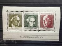 ФРГ/ГФР - 50 г. право на жените да гласуват (1969) MNH