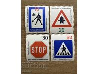 FRG/FRG - New traffic regulations (1971) MNH