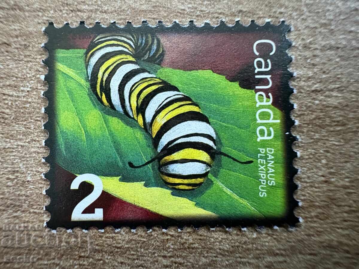 Canada - Beneficial insects - Monarch caterpillar (2009) MNH