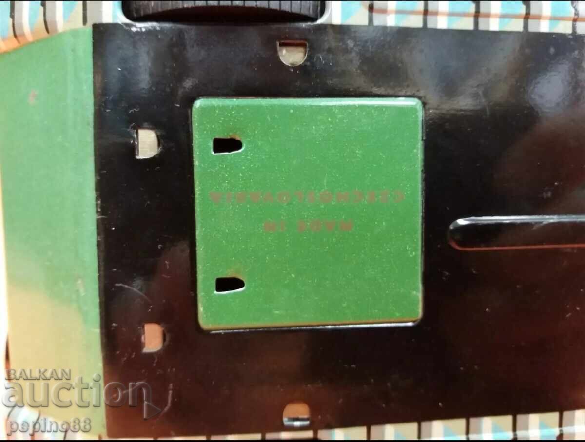 Delivery of Old sheet metal tank with winding mechanism - Czechoslovakia Delivery of Old sheet metal tank with winding mechanism - Czechoslovakia