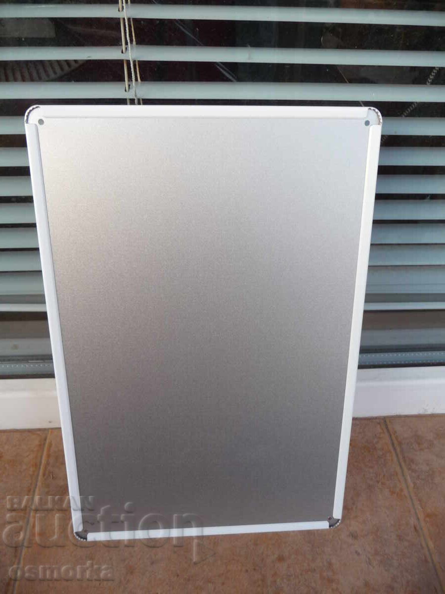 Auction  Metal sign movie Fight Club Brad Pitt Edward Norton fight humor