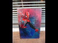 Metal sign movie Spiderman spiderman action comic