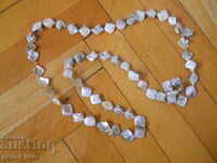 large mother of pearl necklace