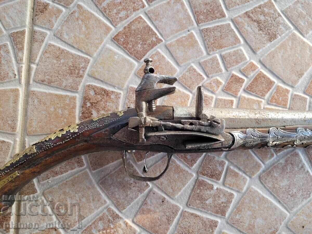 Albanian pistol, pistol, flintlock, evzalia - 6 Albanian pistol, pistol, flintlock, evzalia - 6