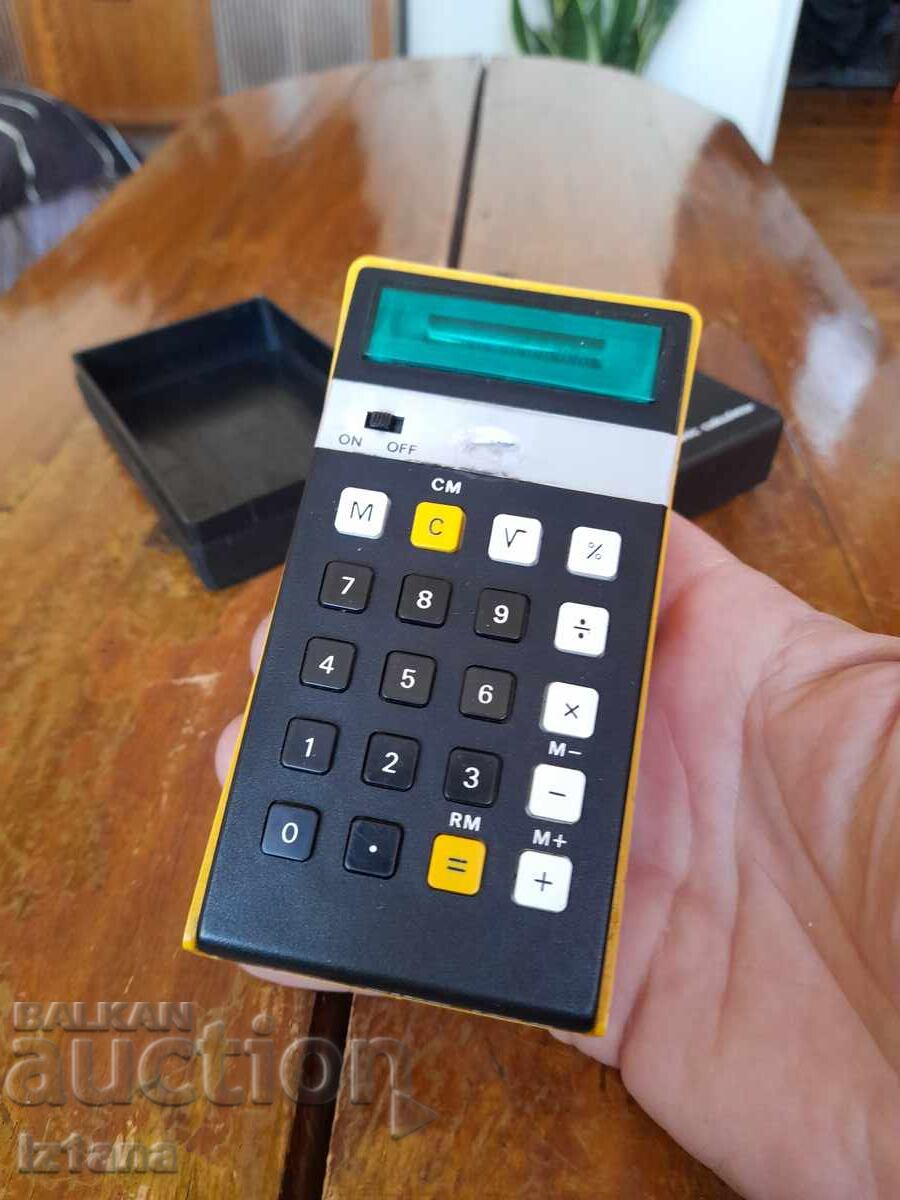Licitație Vechiul calculator Elka 105 Licitație Vechiul calculator Elka 105