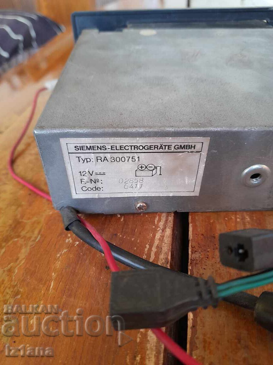 Old Siemens radio cassette player - 5 Old Siemens radio cassette player - 5