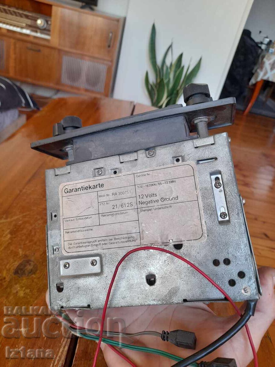 Old Siemens radio cassette player - 6 Old Siemens radio cassette player - 6