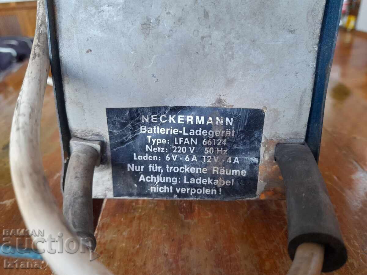 Delivery of Old Neckermann battery charger Delivery of Old Neckermann battery charger