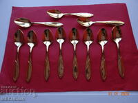 solingen SBS BESTECKE cutlery GOLD PLATED 23/24 K