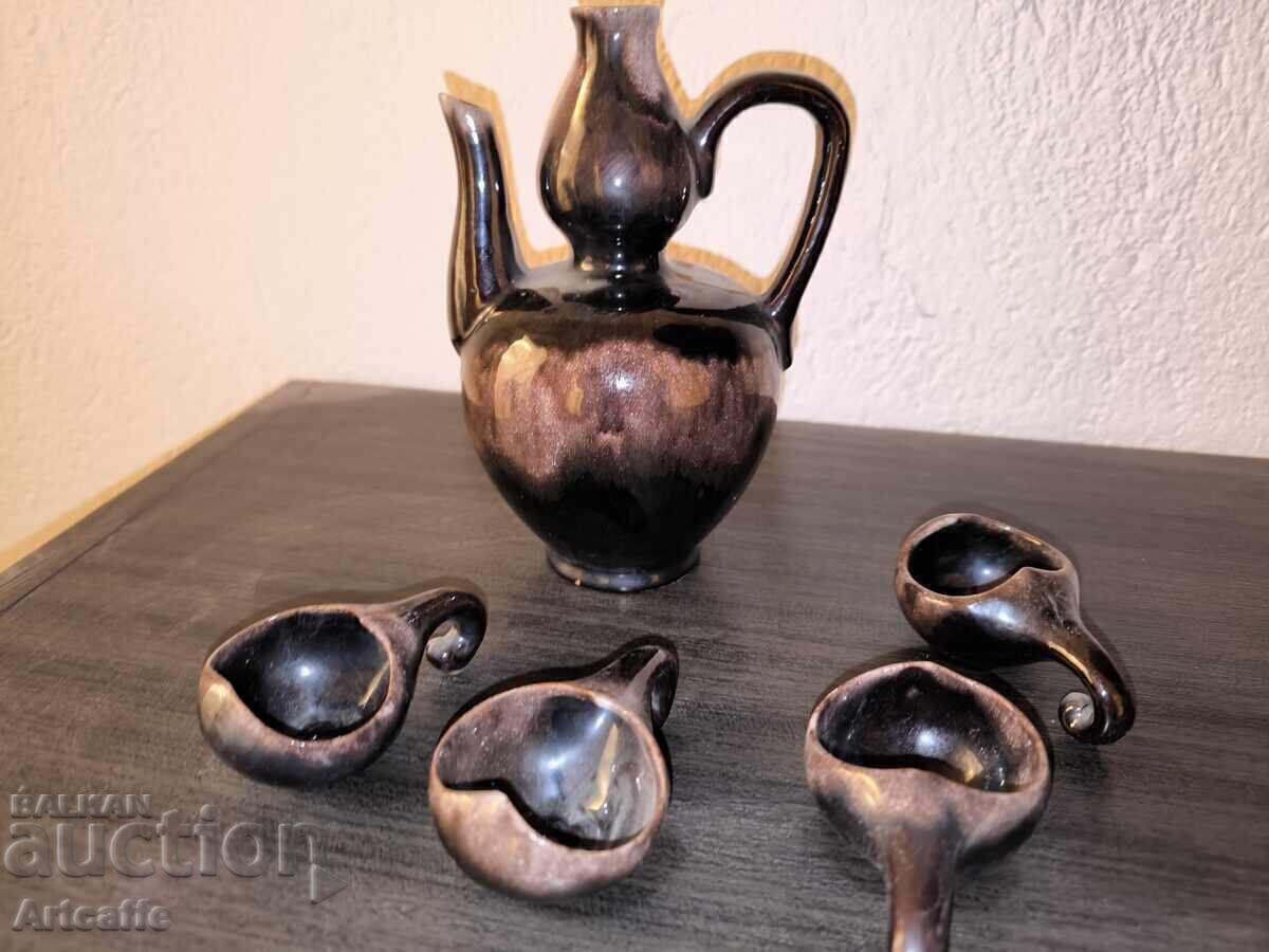 Serviciu ceramica pentru rachiu incalzit - 5