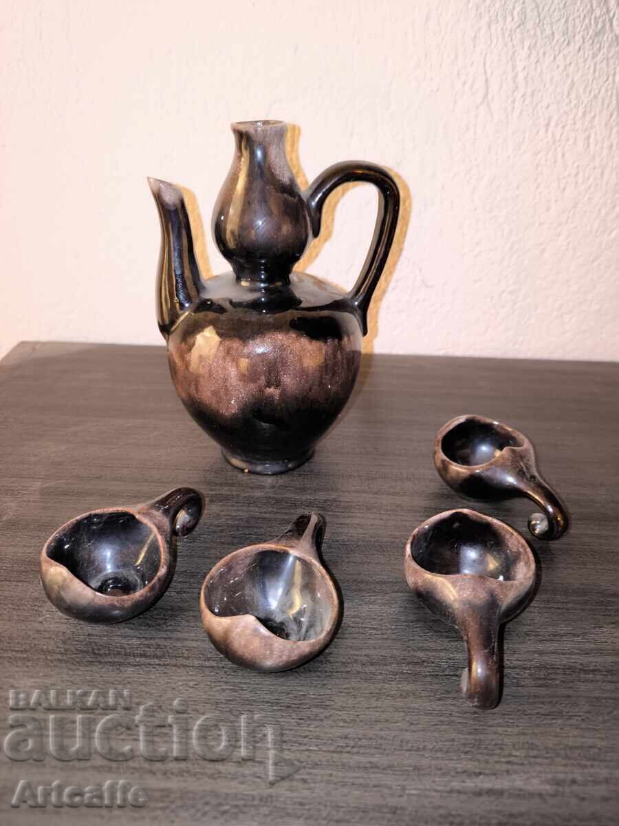 Serviciu ceramica pentru rachiu incalzit - 7