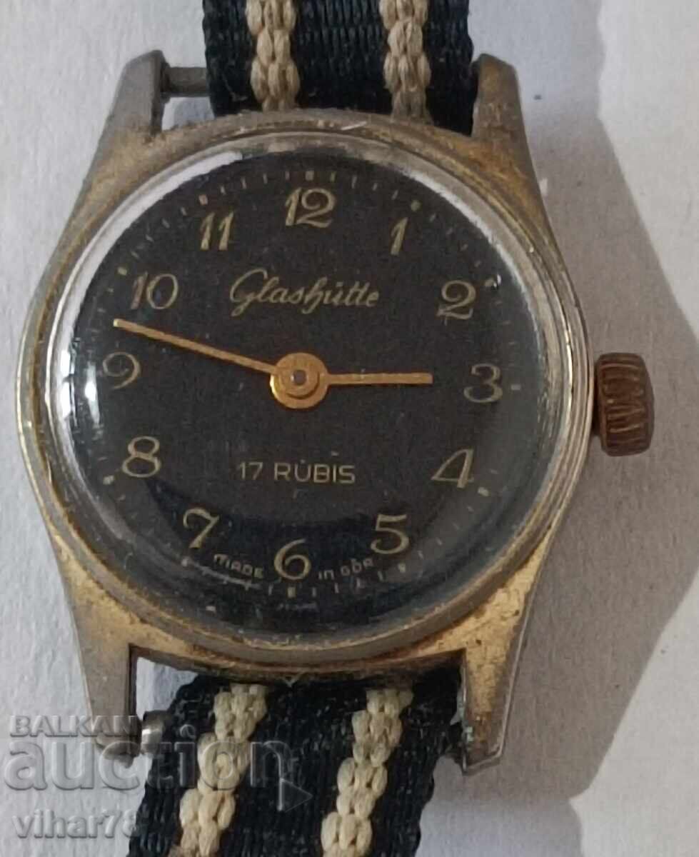 GUB-GLASHUTTE WOMEN'S WATCH with price 49.99 BGN | € 25.56 GUB-GLASHUTTE WOMEN'S WATCH with price 49.99 BGN | € 25.56