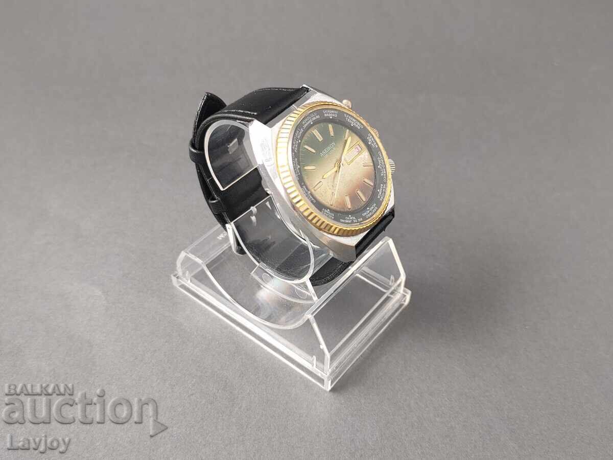 Auction ASEIKON De Luxe Antimagnetic Swiss retro model Auction ASEIKON De Luxe Antimagnetic Swiss retro model