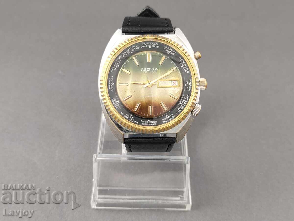 ASEIKON De Luxe Antimagnetic Swiss retro model ASEIKON De Luxe Antimagnetic Swiss retro model