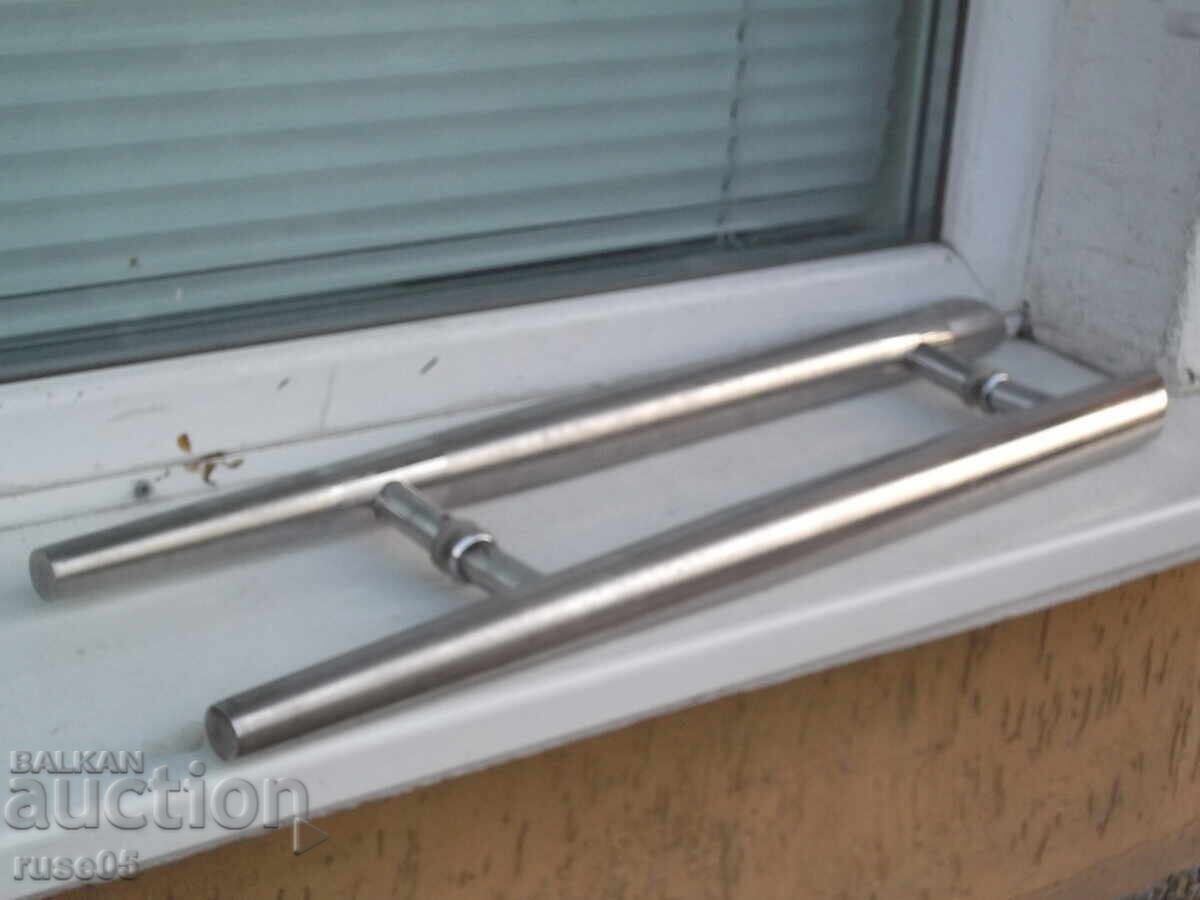 Σετ με δύο γυάλινες χειρολαβές πόρτας με τιμή 80.00 BGN | € 40.90