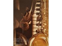 Hristo Kerin - painting "Just Jazz", 34x29 cm.