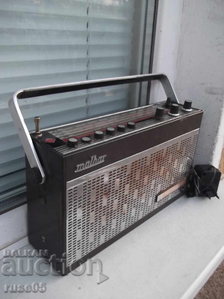 Auction Radio transistor "TELEFUNKEN-malhar" with power supply working Auction Radio transistor "TELEFUNKEN-malhar" with power supply working