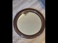 Wooden mirror