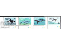 1995 Maldives. "Singapore '95" - Whales, dolphins, porpoises