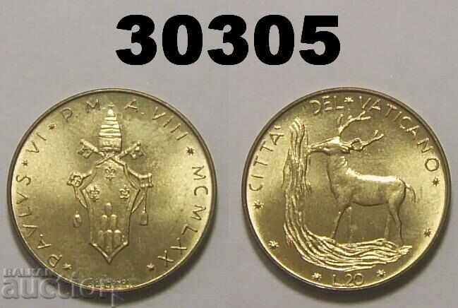 Vatican 20 lira 1970 Vatican