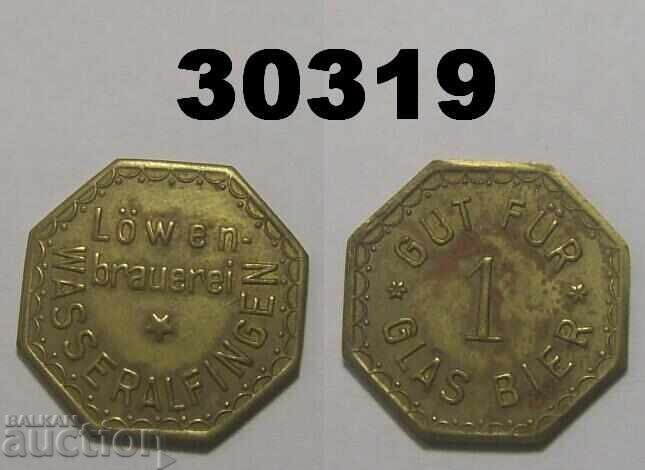 Token Gut Für 1 Glas Bier Wasseralfingen Token Gut Für 1 Glas Bier Wasseralfingen