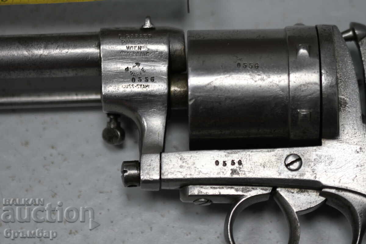 Delivery of Gasser M1870 Vienna long-barreled revolver. Delivery of Gasser M1870 Vienna long-barreled revolver.