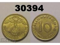 RR! ΣΠΑΝΙΑ Γερμανία 10 pfennig 1936 A Swastika