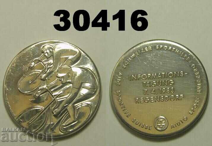 Switzerland Silver medal 7.4.1983 Regensdorf