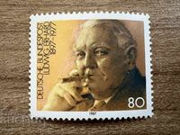 FRG/FRG - 90th anniversary of the birth of Ludwig Erhard ...(1987) MNH