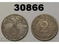 Γερμανία 2 pfennig 1939 Μια σβάστικα