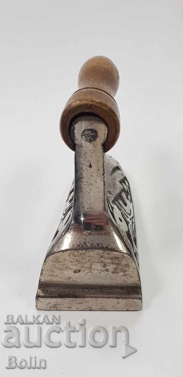 Rare advertising mini collar iron - Europe - early 20th century - 5 Rare advertising mini collar iron - Europe - early 20th century - 5