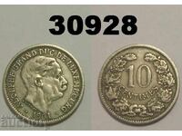 Luxembourg 10 centimes 1901