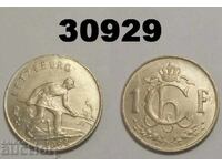 Luxemburg 1 franc 1962 Curățat