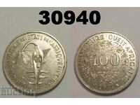 West Africa 100 francs 1971