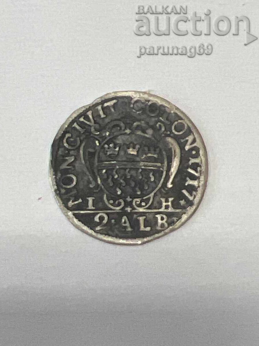 Германия  Кьолн 2 албуса 1717 година