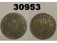 Tunisia 1 franc 1921 Notes