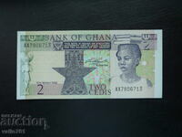 GHANA 2 CEDI 1982 NEW UNC