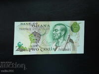 GHANA 2 CEDI 1977 NOU UNC