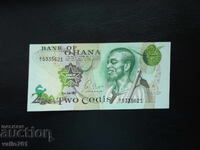 GHANA 2 CEDI 1977 NOU UNC