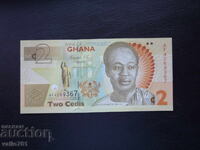 GHANA 2 CEDI 2010 NEW UNC